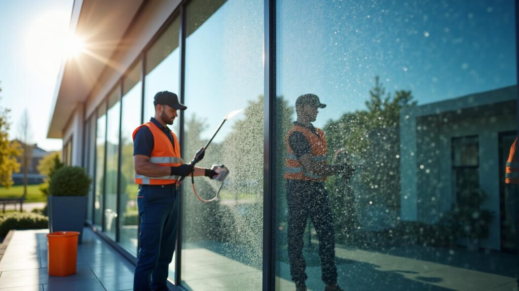 Office Mirror Cleaning